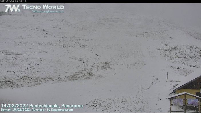 Sabato in bianco per le vallate della Granda: prime nevicate in quota