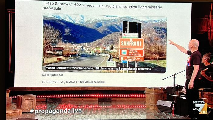 A Propaganda Live si parla del caso Sanfront con Targato Cn A Propaganda Live si parla del caso Sanfront con Targato Cn