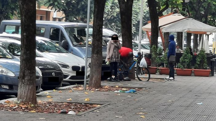 Via Silvio Pellico, una delle zone di Cuneo dove il degrado è maggiormente sentito