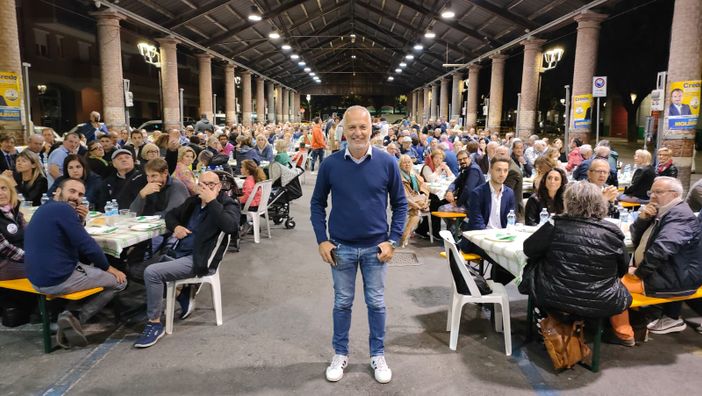 Finale di campagna elettorale a Fossano per il senatore Giorgio Maria Bergesio