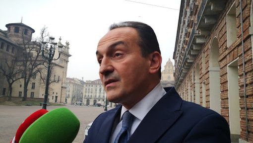 Il presidente Alberto Cirio