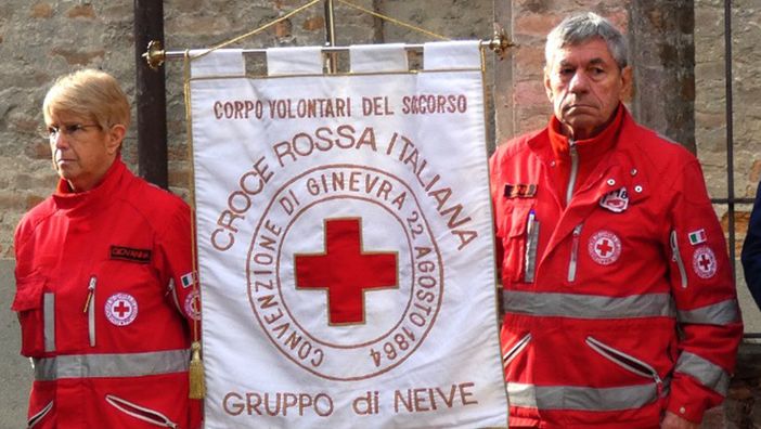 Giovanna Bardesono durante una manifestazione Giovanna Bardesono durante una manifestazione