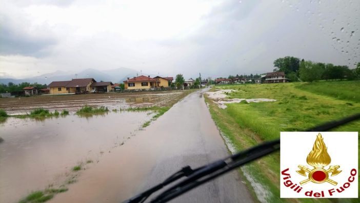 Le campagne di Cervasca lo scorso 25 maggio