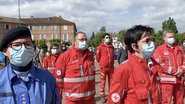 L'intervista al dottor Brancatello negli spazi della CRI di Mondovì non era autorizzata