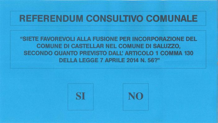 Domani si vota a Saluzzo e Castellar: gli elettori chiamati ad esprimersi sulla fusione tra i due Comuni Domani si vota a Saluzzo e Castellar: gli elettori chiamati ad esprimersi sulla fusione tra i due Comuni