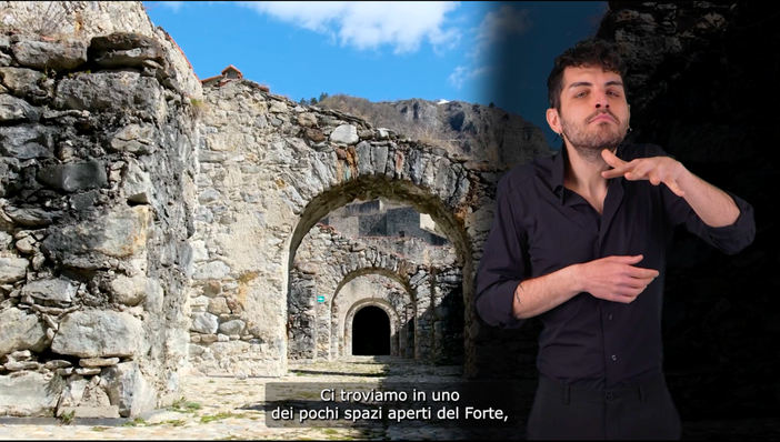 “Oltre le barriere”, Forte di Vinadio sempre più inclusivo: attivato il percorso con videoguide nella Lingua dei Segni “Oltre le barriere”, Forte di Vinadio sempre più inclusivo: attivato il percorso con videoguide nella Lingua dei Segni