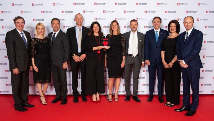 Fuji Auto vince il premio Toyota Ichiban 2019 Fuji Auto vince il premio Toyota Ichiban 2019