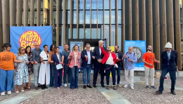 Il taglio del nastro per Mirabilia 2024