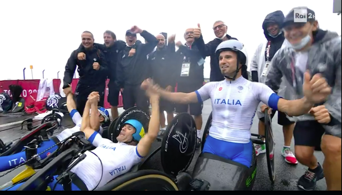 Il cuneese Diego Colombari è oro paralimpico a Tokyo 2020 Il cuneese Diego Colombari è oro paralimpico a Tokyo 2020