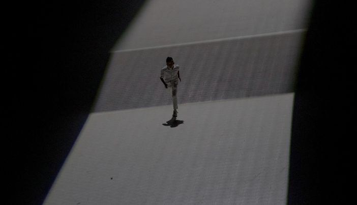 Una delle fotografie di Daniele Caponnetto in mostra all'atelier di Saluzzo