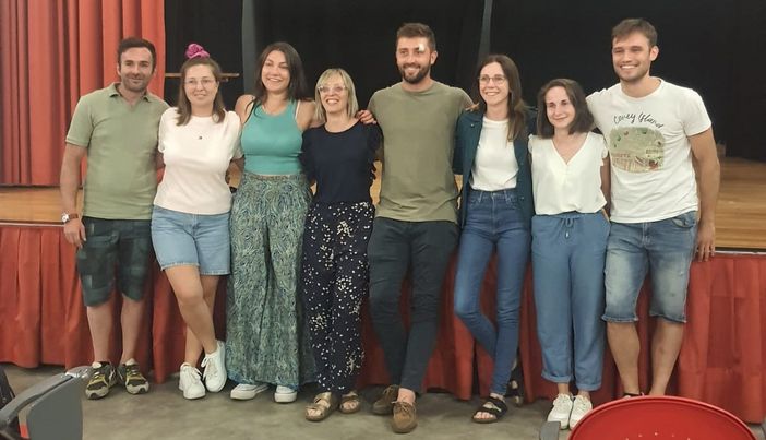 La nuova Pro loco di Moretta con, al centro, la presidente Stefania Fauda La nuova Pro loco di Moretta con, al centro, la presidente Stefania Fauda