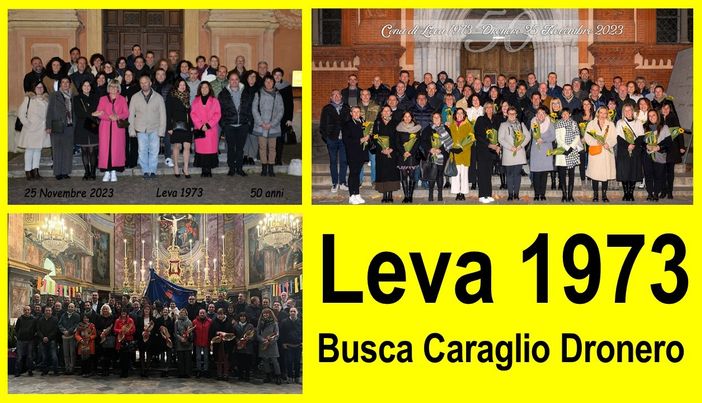 Un successo la “Grande Festa di Leva del 1973” nei Comuni di Dronero, Busca e Caraglio [FOTO E VIDEO]