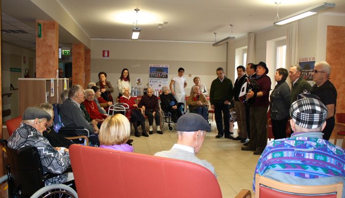 Le "Raviole al vin" nel concerto tenuto lo scorso anno nella stessa struttura