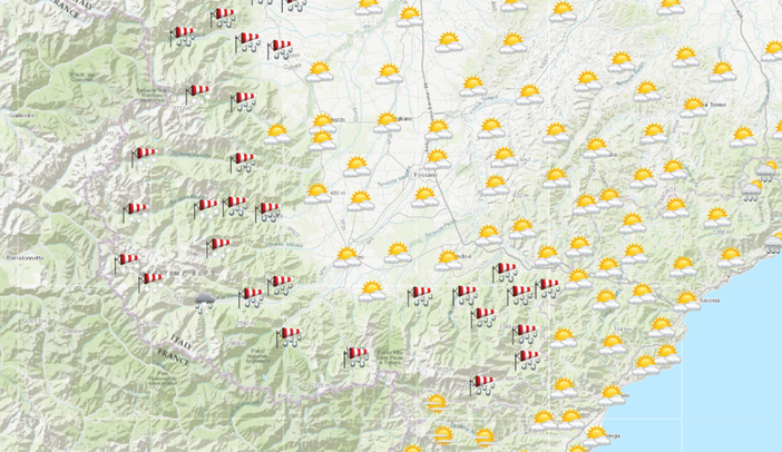 Neve e venti forti, la previsione di Arpa per oggi, domenica Neve e venti forti, la previsione di Arpa per oggi, domenica