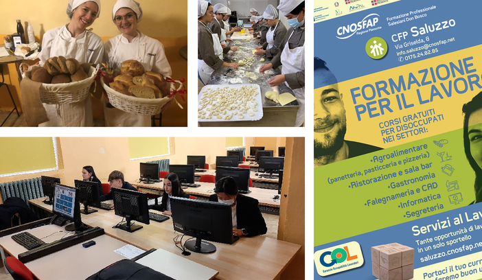 Sono aperte le iscrizioni ai corsi di qualifica, riqualifica ed aggiornamento per adulti (maggiorenni) disoccupati di Cnos-Fap