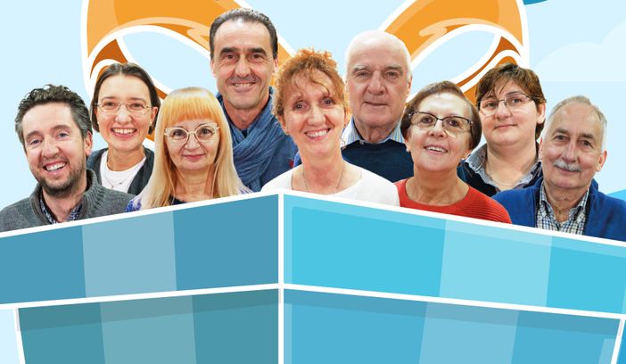 Il cast de “Na surprèisa dop l’àuta” con la Nuova Compagnia Teatro Don Bosco Saluzzo in collaborazione con i “Mach fina lí” di Cervignasco