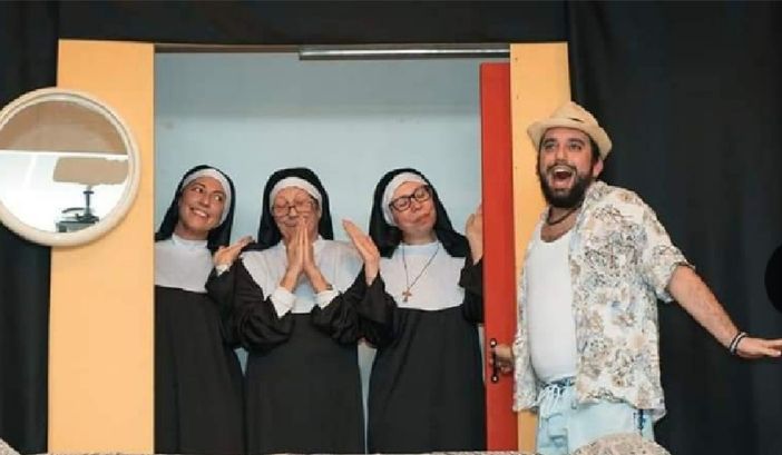 La compagnia Fanpanen ne La Nina la Pinta e la Santa Maria