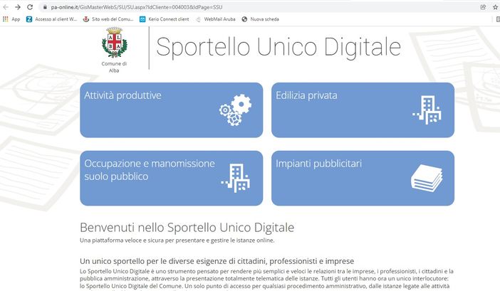 Alba: le pratiche per il settore “Gestione e Manutenzione del Suolo” devono essere inviate online