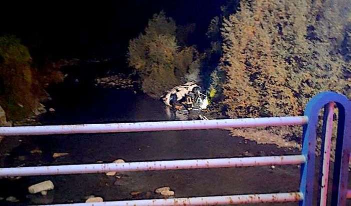 Il luogo dell'incidente