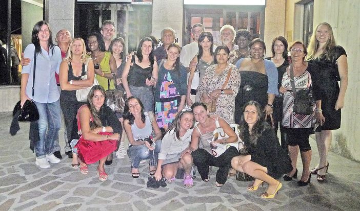 Le partecipanti al corso appena terminato