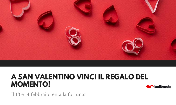 A San Valentino il regalo più bello te lo facciamo noi! A San Valentino il regalo più bello te lo facciamo noi!