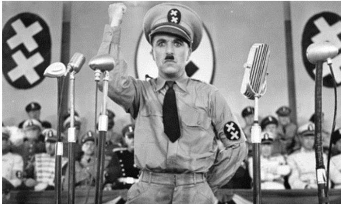 A Robilante si proietta "Il Grande Dittatore"