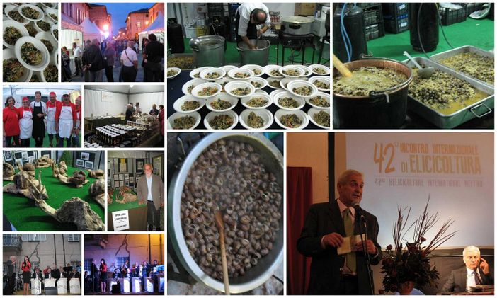 Immagini della prima serata a Cherasco