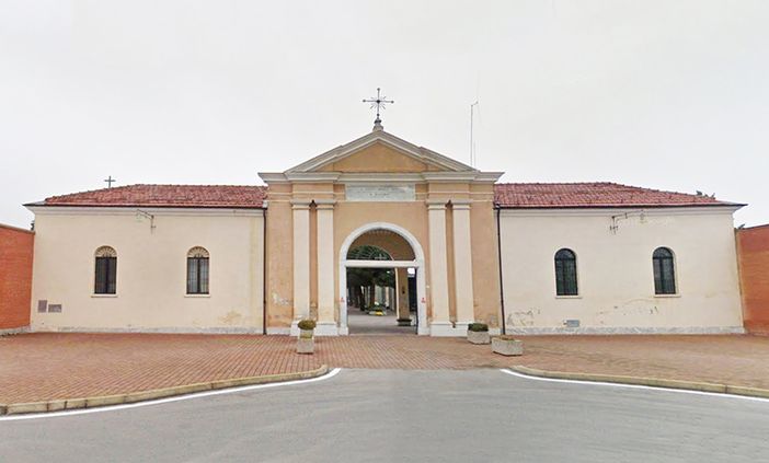 Il cimitero comunale di Mondovì