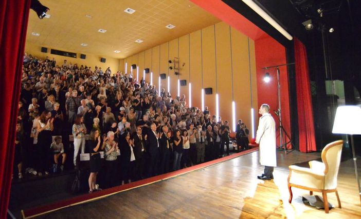 Lo spettacolo portato in scena mesi fa al Magda Olivero di Saluzzo Lo spettacolo portato in scena mesi fa al Magda Olivero di Saluzzo
