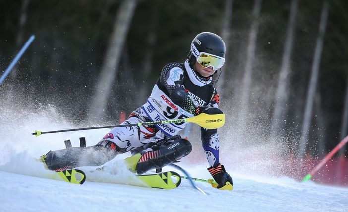 Sci alpino maschile: Fabio Allasina ai piedi del podio nello slalom delle Scottish FIS Races