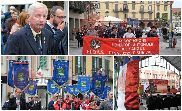 Le immagini delle festa per i 60 anni della Fidas Saluzzo