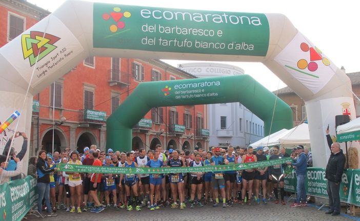 Alba: Marello, Tripaldi e Tibaldi danno inizio all'Ecomaratona 2015