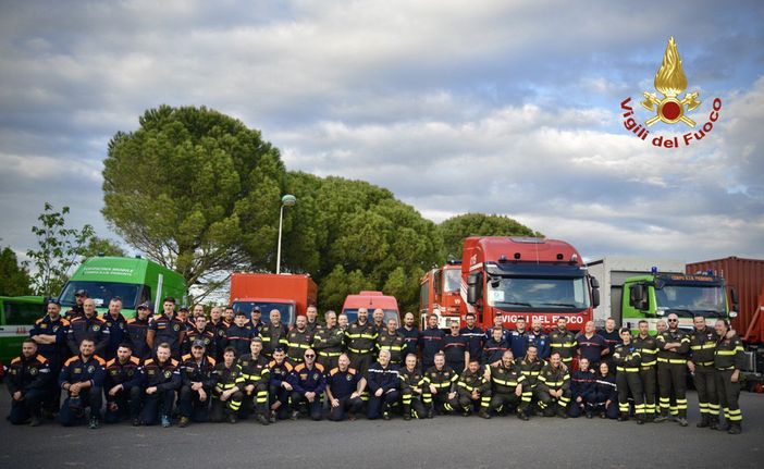 Vigili del Fuoco di Cuneo in Portogallo per esercitarsi contro gli incendi boschivi con la protezione civile europea