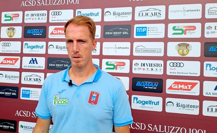 [Giuseppe Cacciatore, allenatore del Saluzzo]