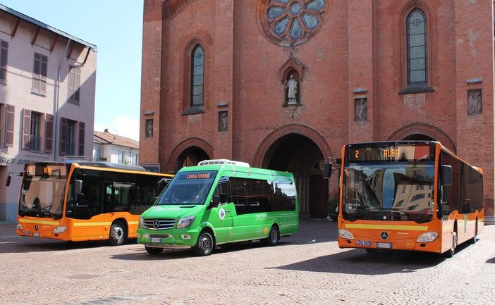 I bus Euro 6 introdotti nel parco mezzi comunale nel maggio scorso