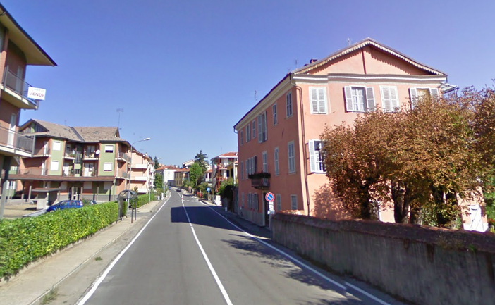 Mondovì: semaforo temporaneo in via di Santa Croce