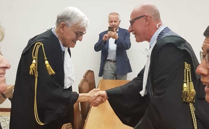 Cinquant'anni di toga: medaglia d'oro per l'avvocato fossanese Vincenzo Griva