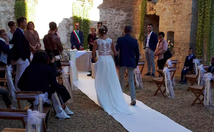 Primo matrimonio civile al Monastero di Santa Maria della Stella a Rifreddo