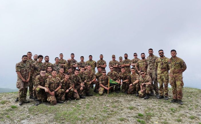 Guastatori Alpini in vetta Guastatori Alpini in vetta