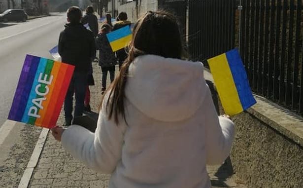 A Priola "Il percorso della pace" in segno di solidarietà all'Ucraina