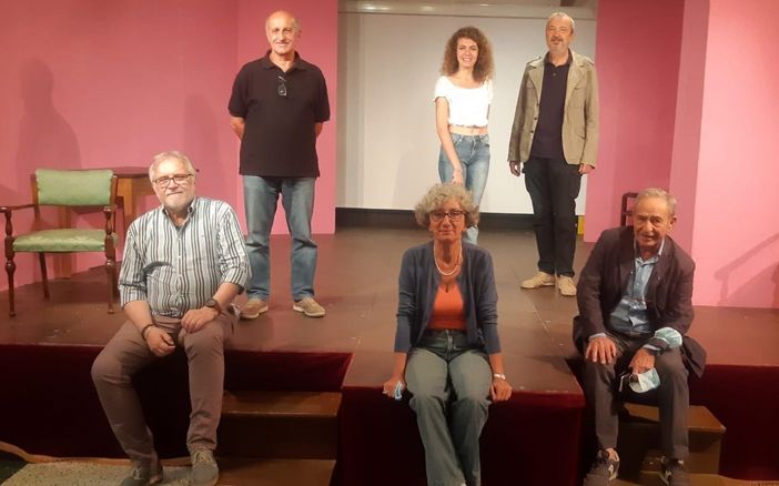 Il presidente Tdm Mauro Bocci, Chiara Miolano, Ugo Rizzato Lionello Nardo, Lucetta Paschetta, Valerio Dell'Anna Il presidente Tdm Mauro Bocci, Chiara Miolano, Ugo Rizzato Lionello Nardo, Lucetta Paschetta, Valerio Dell'Anna