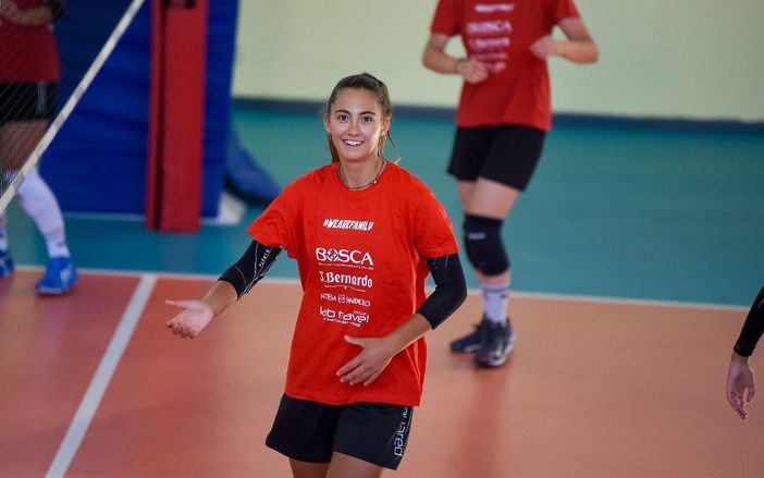 Capitan Battistino è pronta a guidare le sue nel derby con Alba (credit Danilo Ninotto)