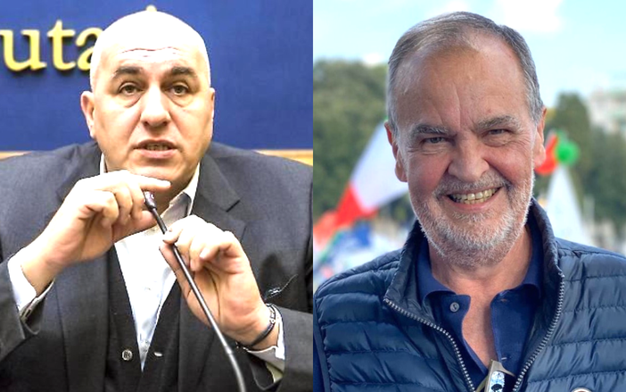 Da sinistra Guido Crosetto e Roberto Calderoli