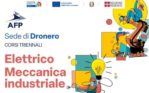 Scopri le qualifiche di AFP Dronero dedicate ai settori elettrico e meccanico Scopri le qualifiche di AFP Dronero dedicate ai settori elettrico e meccanico