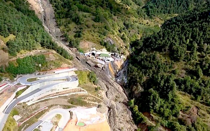 Il disastro all'imbocco francese del Tunnel di Tenda Il disastro all'imbocco francese del Tunnel di Tenda