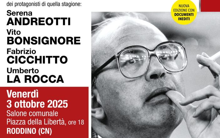A Roddino la presentazione di "Controvento - La vera storia di Bettino Craxi": tra gli interventi Fabrizio Cicchitto e Serena Andreotti