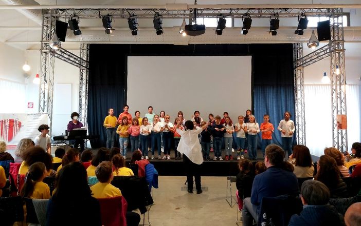 "Un coro di bimbi, un cielo stellato": concerto in sala San Giovannia a Cuneo "Un coro di bimbi, un cielo stellato": concerto in sala San Giovannia a Cuneo