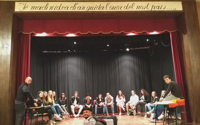 “La Masca ed il Cacciatore” Il cortometraggio realizzato dai giovani dell'Unione Montana Mondolè