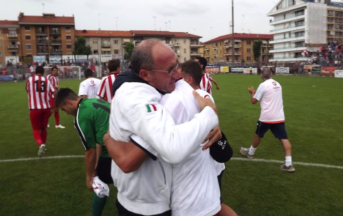 Ezio Rossi, festaggiato: il suo Cuneo è in Prima (Foto © Campioni.cn)