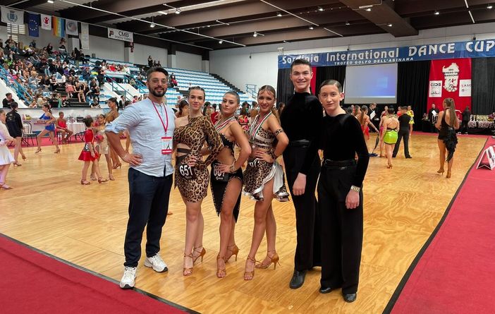 Ballerini Cuneesi di Latino Americano vincitori al “Sardinia International Dance Cup 2023”